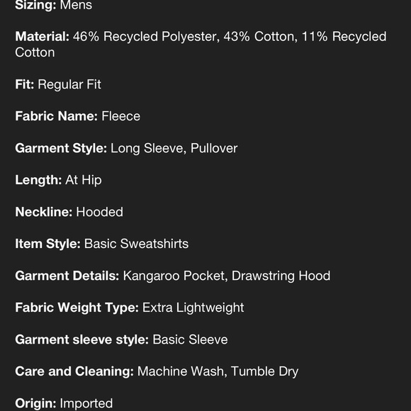 ALL IN MOTION NWT men’s active comfort fleece hooded sweatshirt -sage green -med - Picture 5 of 12